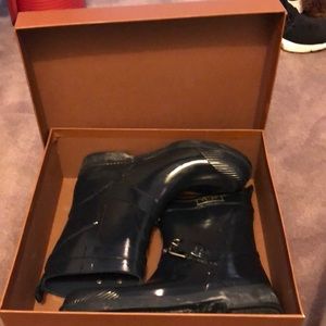 Coach ankle rain boots